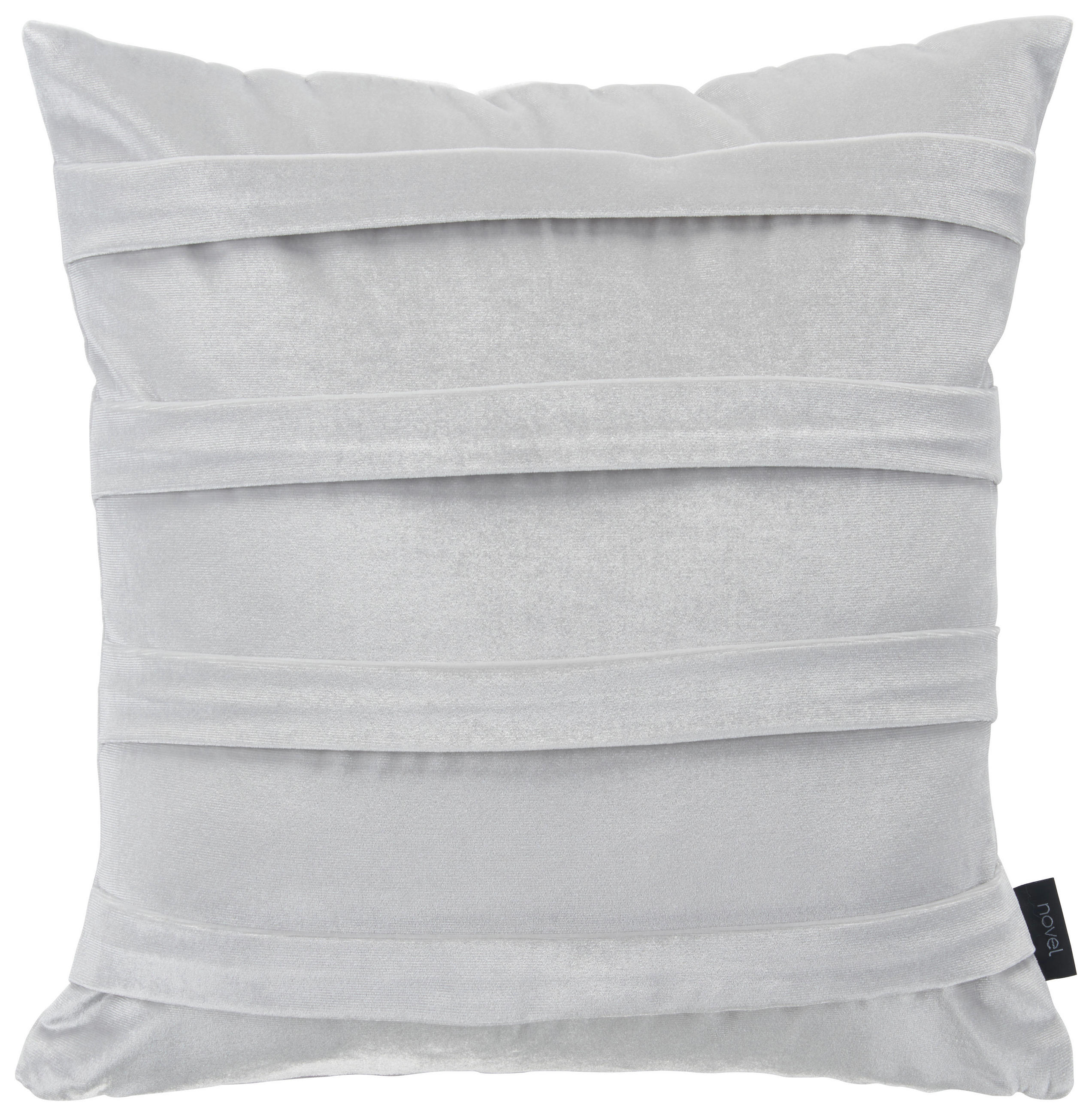 POŤAH NA VANKÚŠ  45/45 cm - strieborná, Trend, textil (45/45cm) - Novel