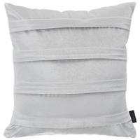POTAH NA POLŠTÁŘ  45/45 cm - barvy stříbra, Trend, textil (45/45cm) - Novel