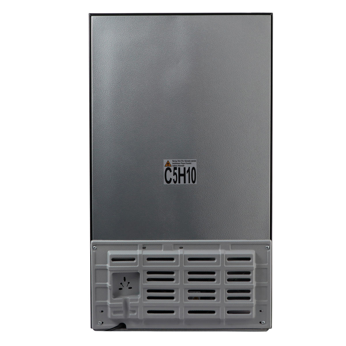 KÜHLSCHRANK 52690003/01  - Schwarz, Basics, Glas/Kunststoff (44,5/49/79,2cm) - Atrigo