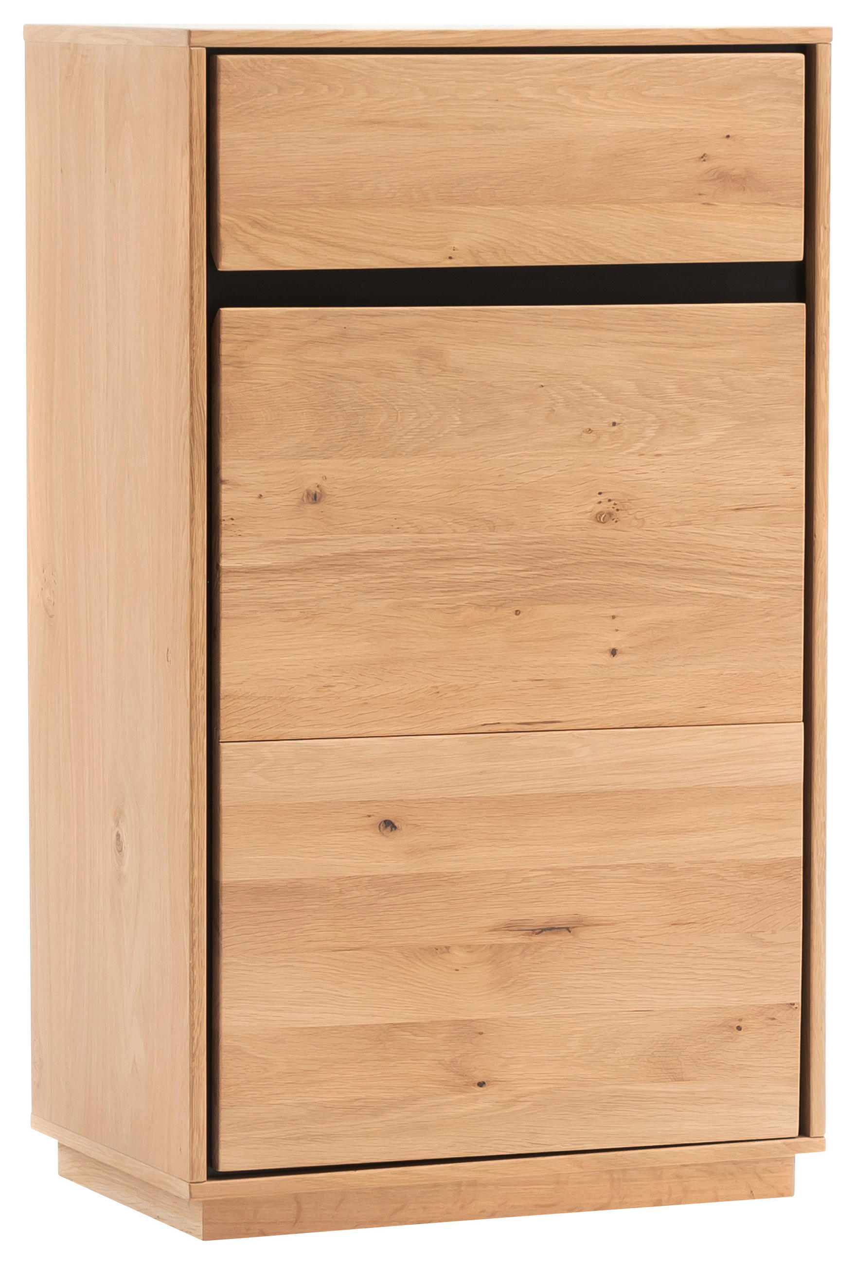 SCHUHSCHRANK Asteiche furniert, massiv Eiche Bianco - Eiche Bianco, Natur, Holz/Holzwerkstoff (61/104/40cm)