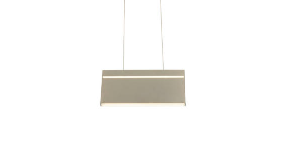 LED-HÄNGELEUCHTE 95/15/120 cm  - Goldfarben/Schwarz, Design, Kunststoff/Metall (95/15/120cm) - Dieter Knoll