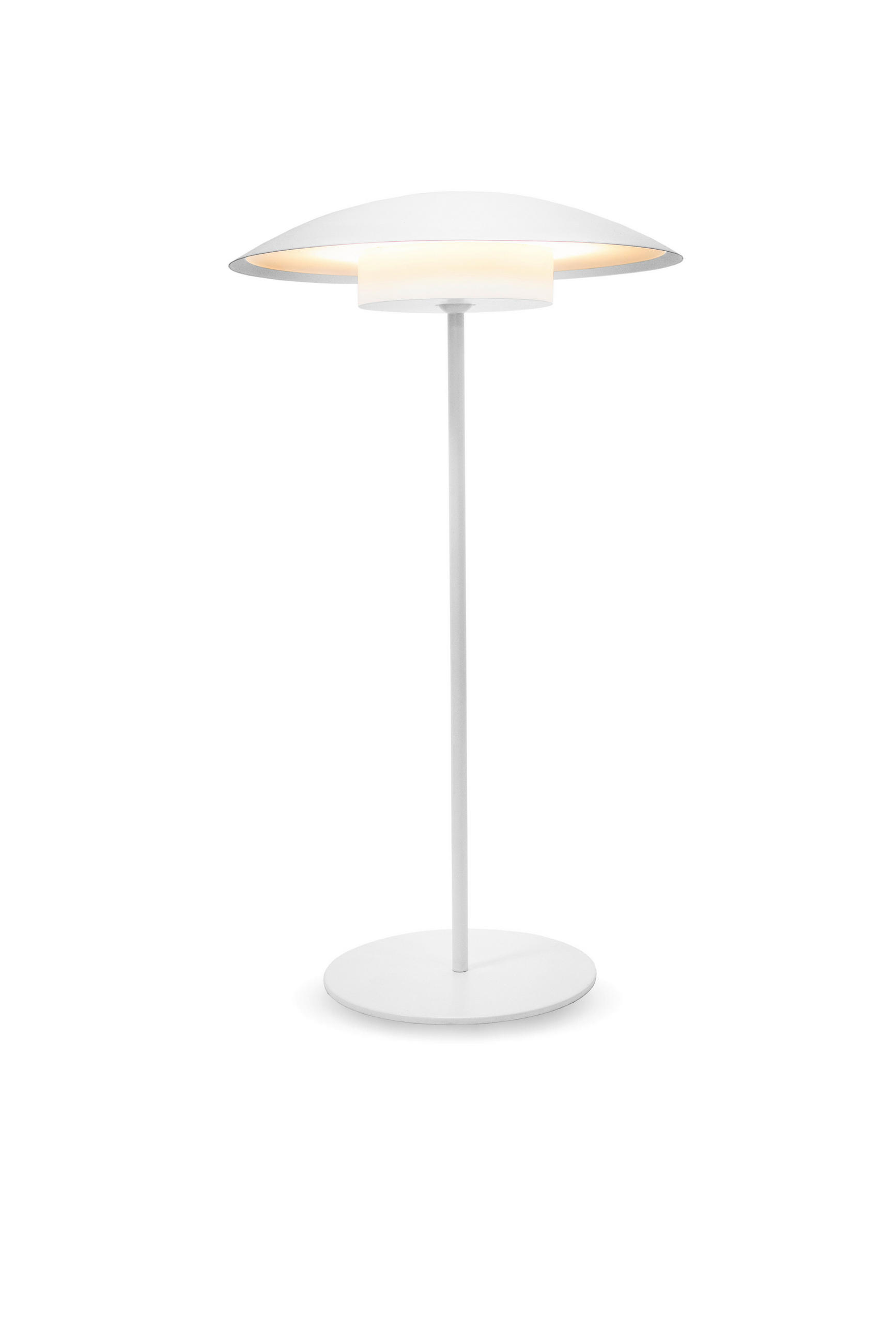 LED-AUßENLEUCHTE Sardinia 22/40/22 cm   - Weiß, Basics, Metall (22/40/22cm) - New Garden