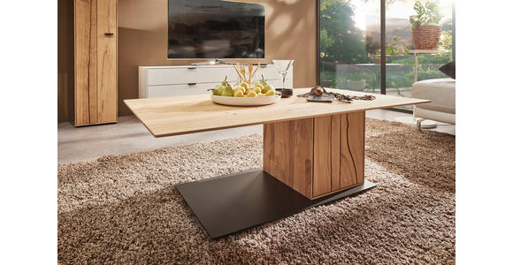 COUCHTISCH in Holz, Metall, Holzwerkstoff 120/70/42 cm  - Wildeiche/Eichefarben, MODERN, Holz/Holzwerkstoff (120/70/42cm) - Dieter Knoll