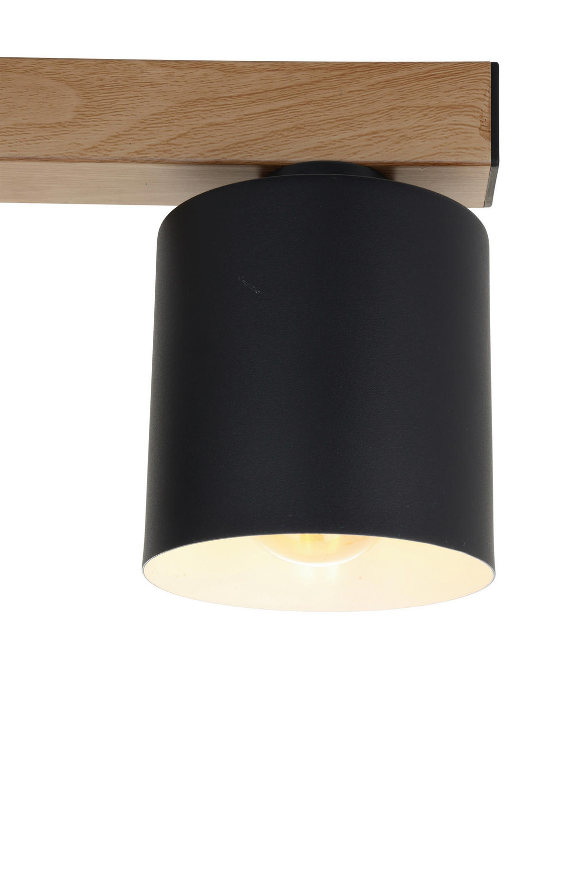 DECKENLEUCHTE    60/12/33 cm  - Schwarz, Trend, Metall (60/12/33cm) - Novel