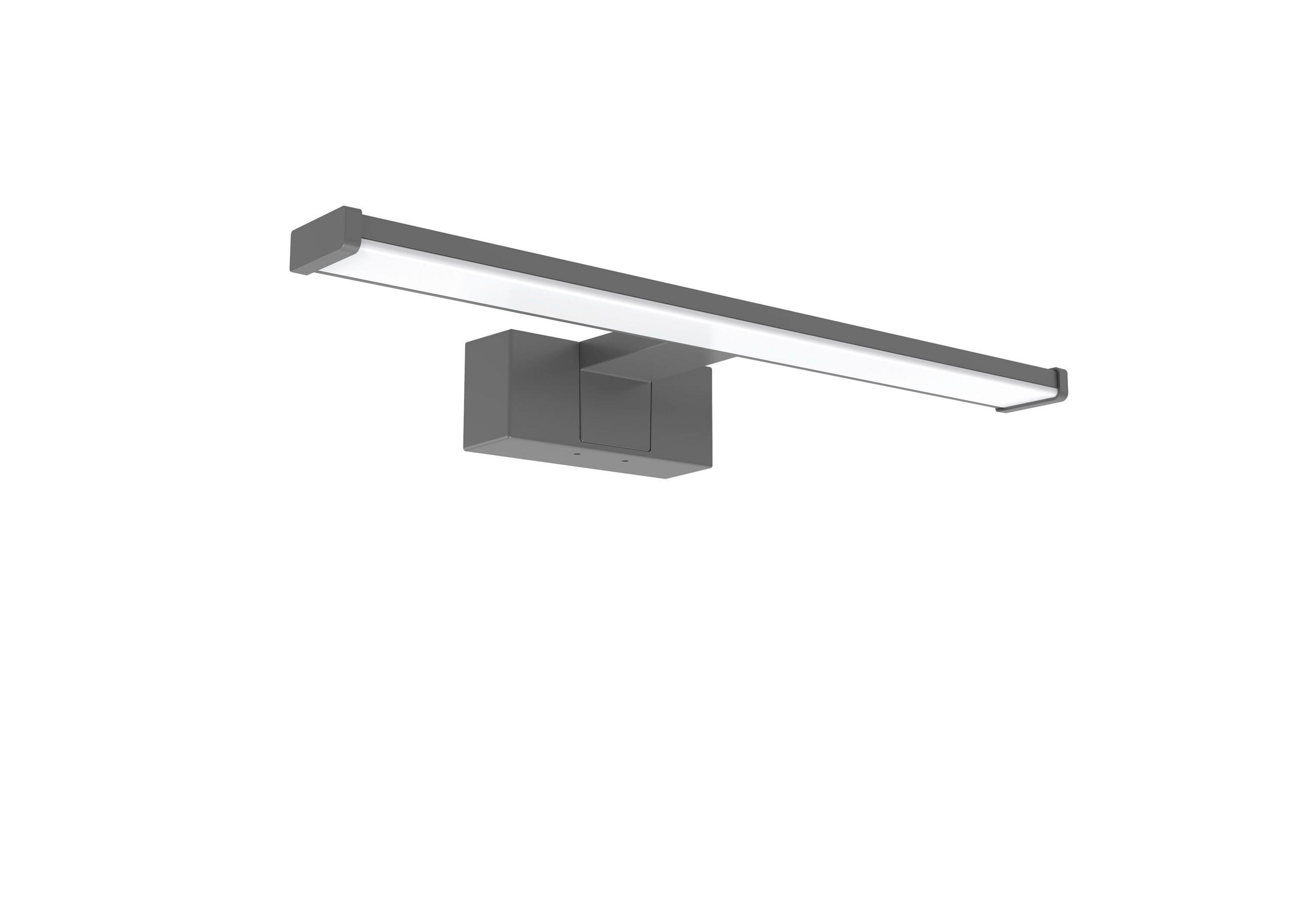 KUPAONSKA ZIDNA SVJETILJKA  - crna, Basics, plastika (60/5,1/13,8cm)