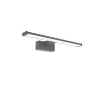 ZIDNA LAMPA ZA KUPATILO - crna, Osnovno, plastika (60/5,1/13,8cm)