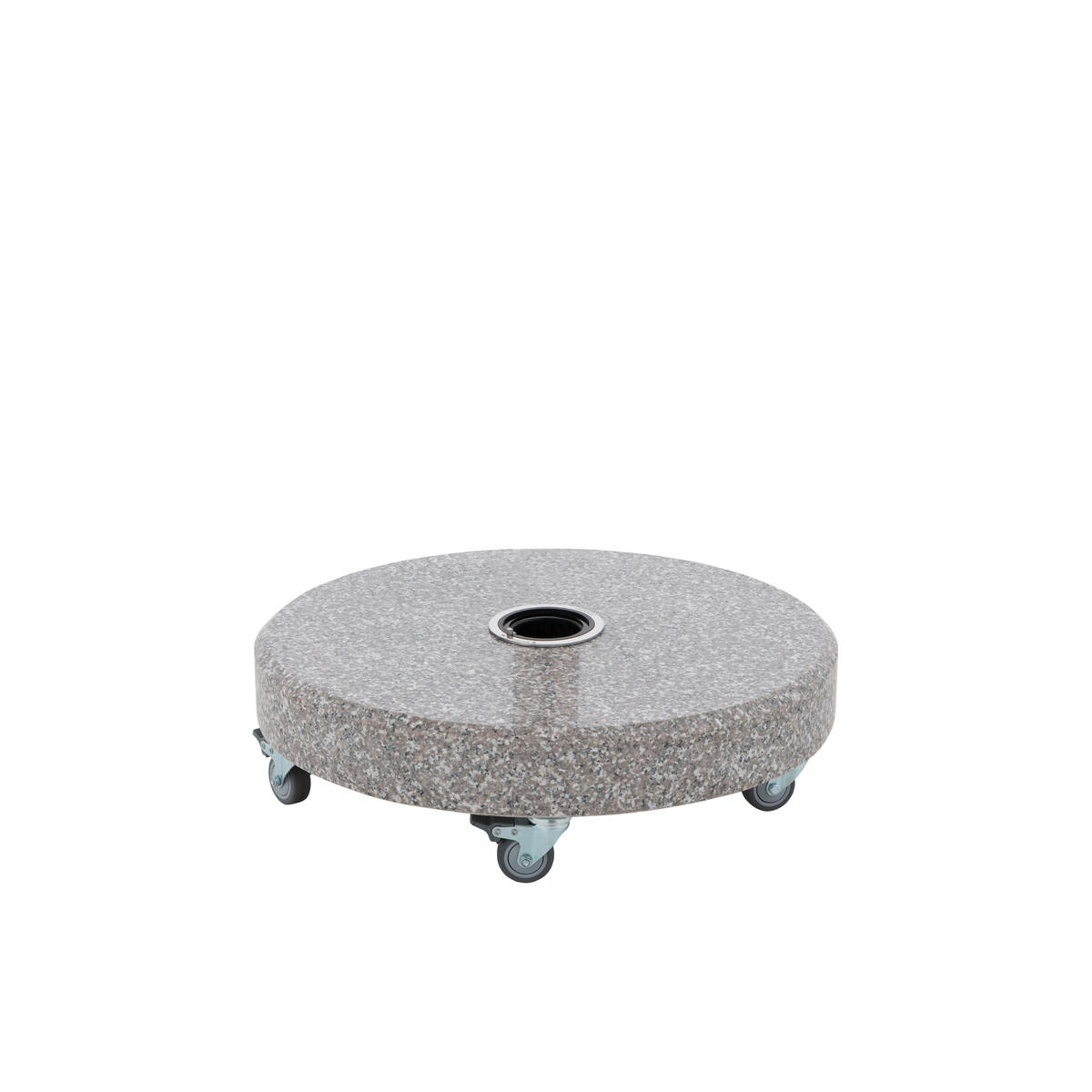 SONNENSCHIRMSTÄNDER Granit Grau  - Grau, Basics, Stein (45/10/45cm) - Doppler