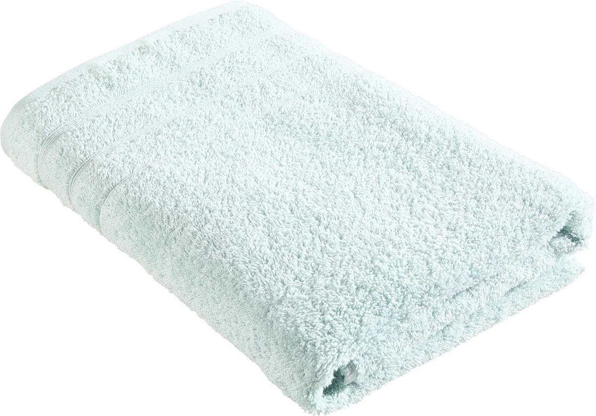 DUSCHTUCH MAKI 70/140 cm  - Pastellblau, Basics, Textil (70/140cm) - Bio:Vio