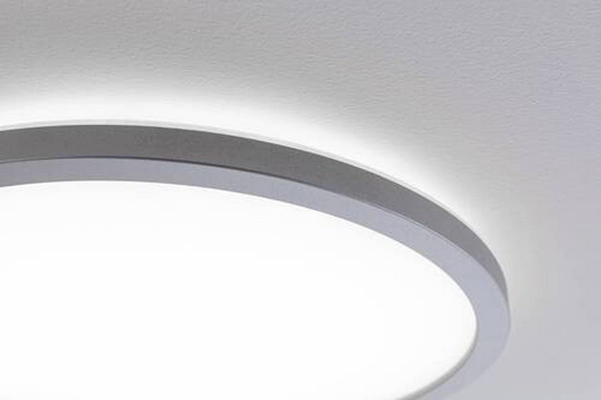 LED-PANEEL  - Chromfarben, Basics, Kunststoff (29,3/2,8cm) - Paulmann