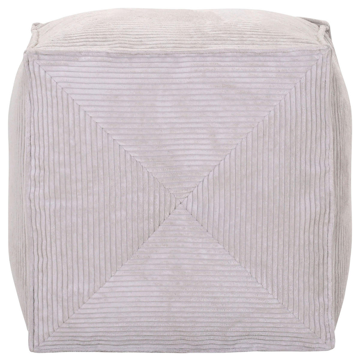 HOCKER Cord Naturfarben  - Naturfarben, KONVENTIONELL, Textil (65/45/65cm) - Carryhome