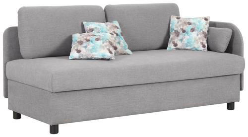 LIEGE in Grau  - Wengefarben/Grau, MODERN, Holz/Textil (206/80/94cm) - Joka