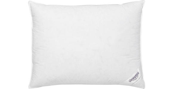 3-KAMMER-POLSTER 70/90 cm - Weiß, Basics, Textil (70/90cm) - Sleeptex