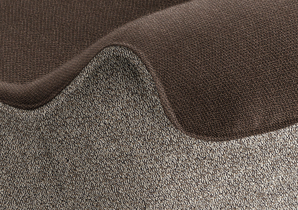 ECKBANK 237/162 cm  in Braun, Hellbraun  - Hellbraun/Eichefarben, Design, Holz/Textil (237/162cm) - Koinor