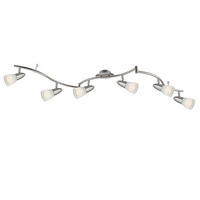 LED-SPOTLIGHT 145/27,5/18,5 cm   - Basics, metall/glas (145/27,5/18,5cm) - Globo