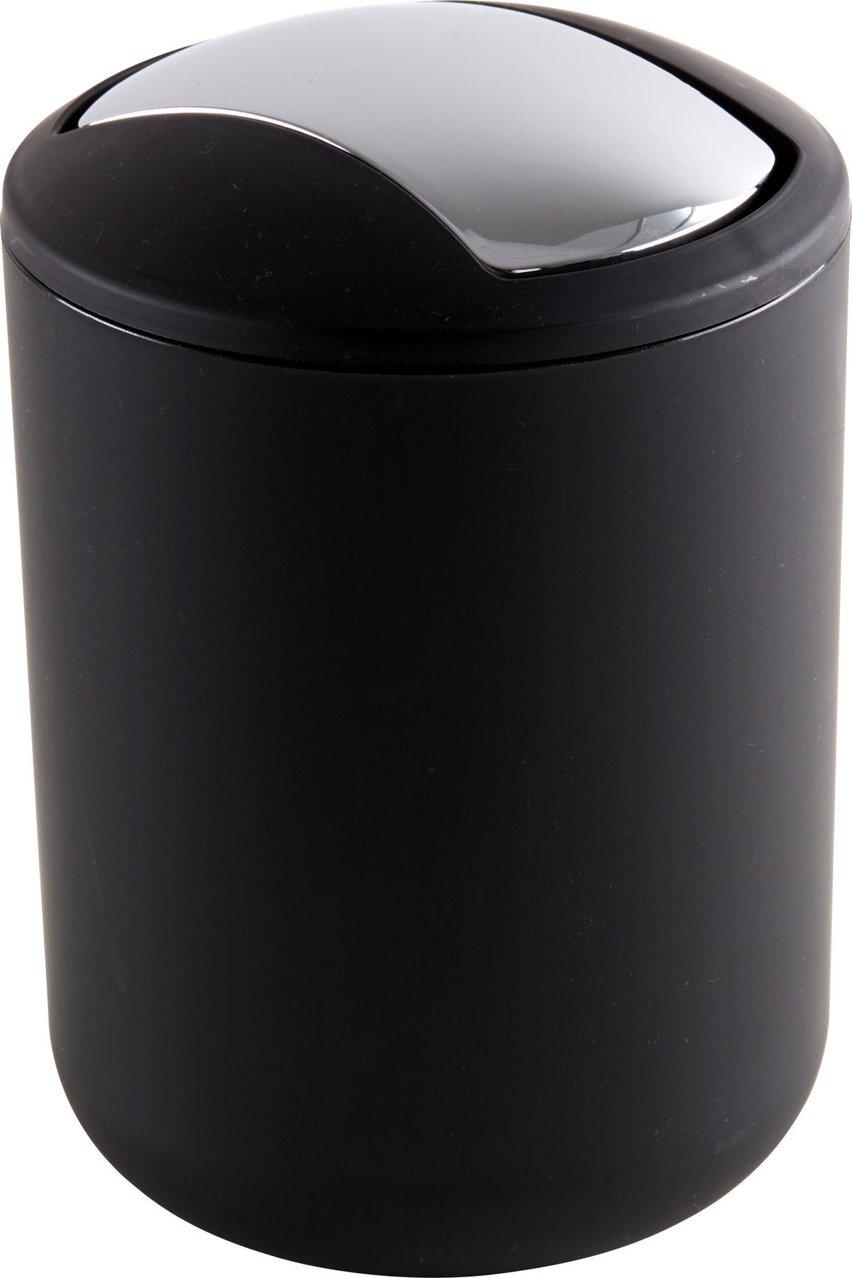 KOŠ NA KOSMETICKÉ POTŘEBY, 2 l - černá, Basics, plast (14/21cm)