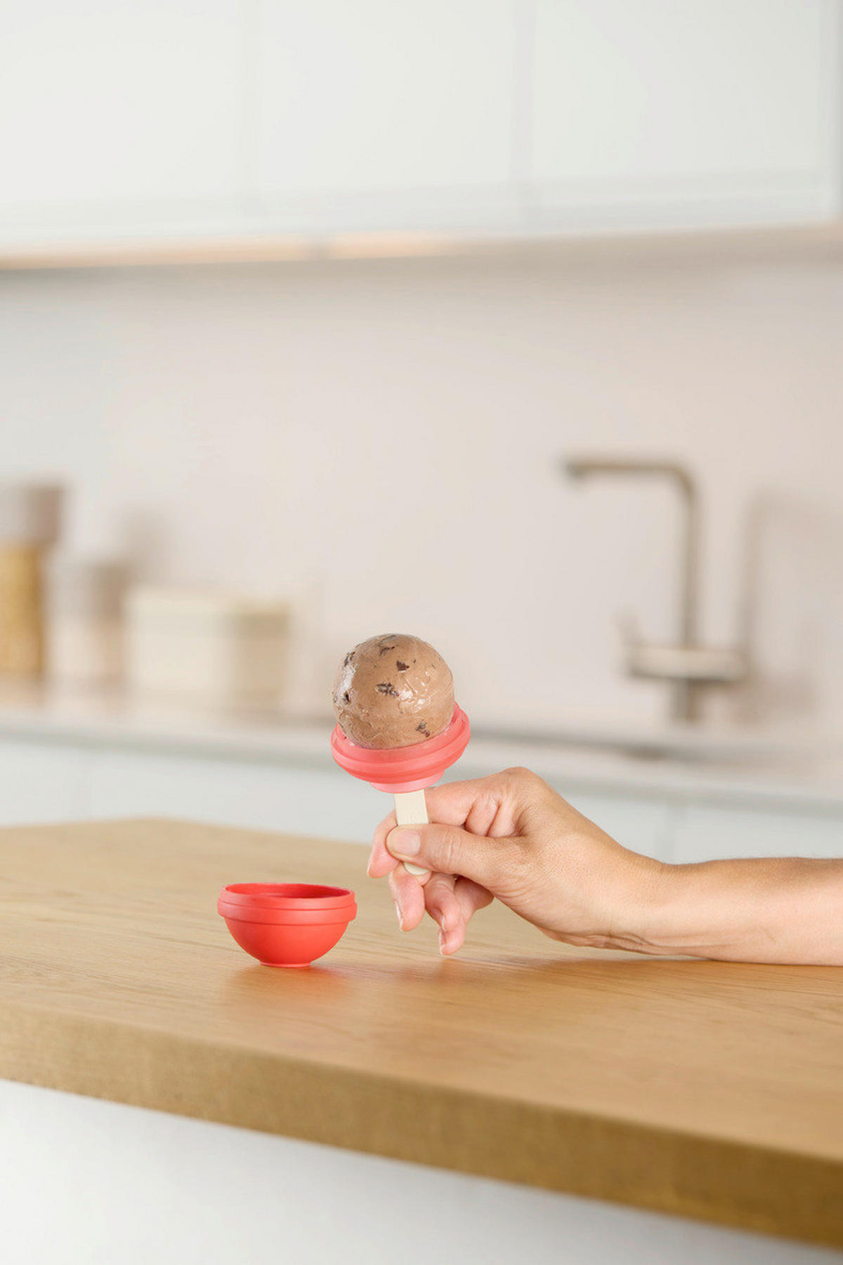 MODLA ZA SLADOLED - višebojna, Osnovno, plastika (6,4/6,8/12cm) - LEKUE