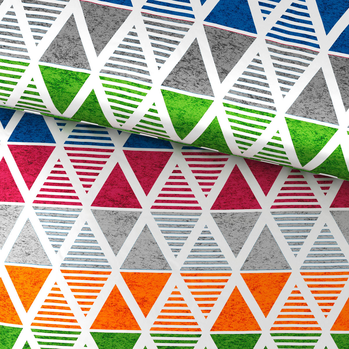 POSTEĽNÁ BIELIZEŇ, satén, viacfarebná, 140/200 cm - viacfarebná, Trend, textil (140/200cm) - Esposa