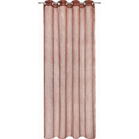 ZAVESA SA KARIKAMA bakarna 140/245 cm   - bakarna, Dizajnerski, tekstil (140/245cm) - Esposa