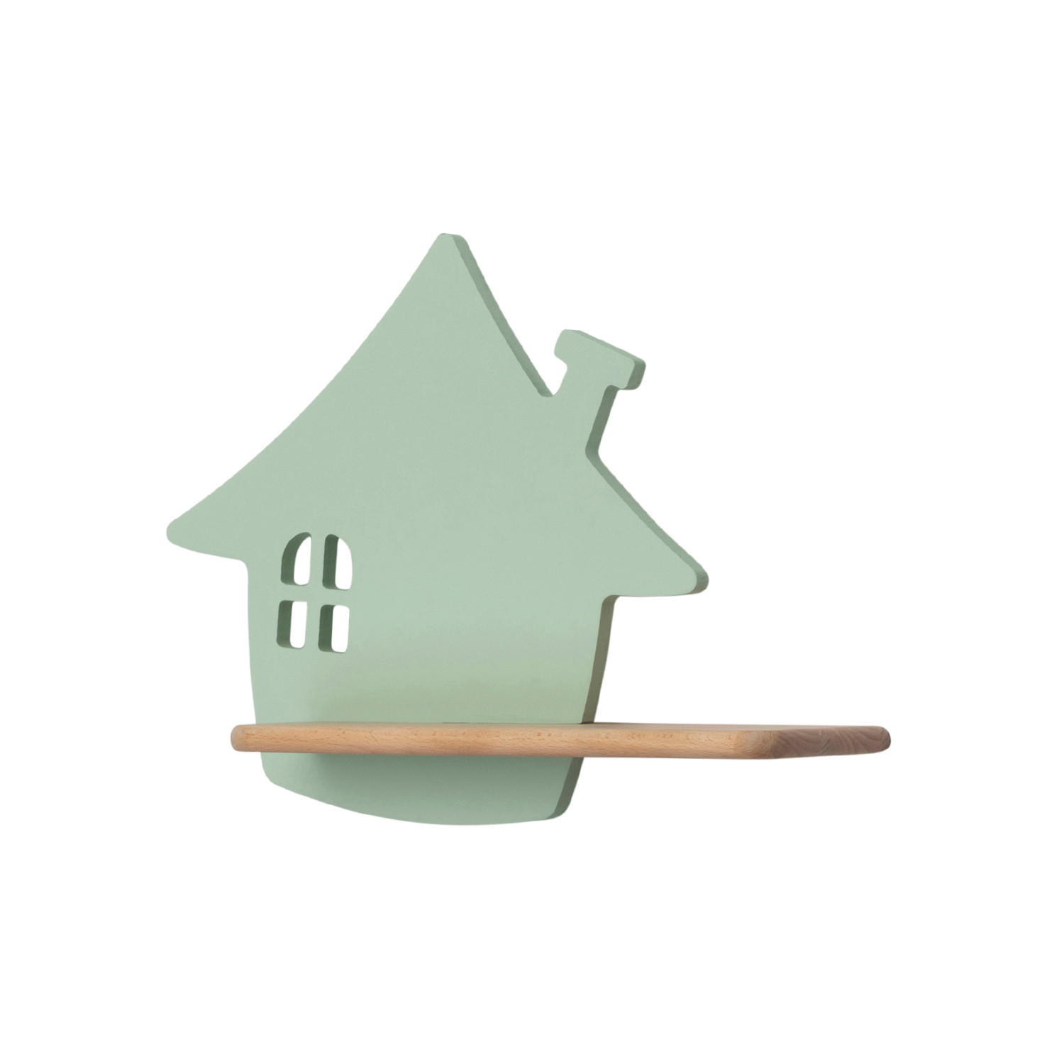KINDERWANDLEUCHTE 35/12/26 cm   - Mintgrün, Basics, Holz/Holzwerkstoff (35/12/26cm)