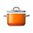 FLEISCHTOPF Edelstahl - Orange, Basics, Glas/Metall (20cm) - Silit