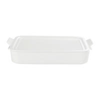 PEKAČ       34,5/20,5/7,8 cm - bela, Basics, keramika (34,5/20,5/7,8cm) - Homeware Profession.