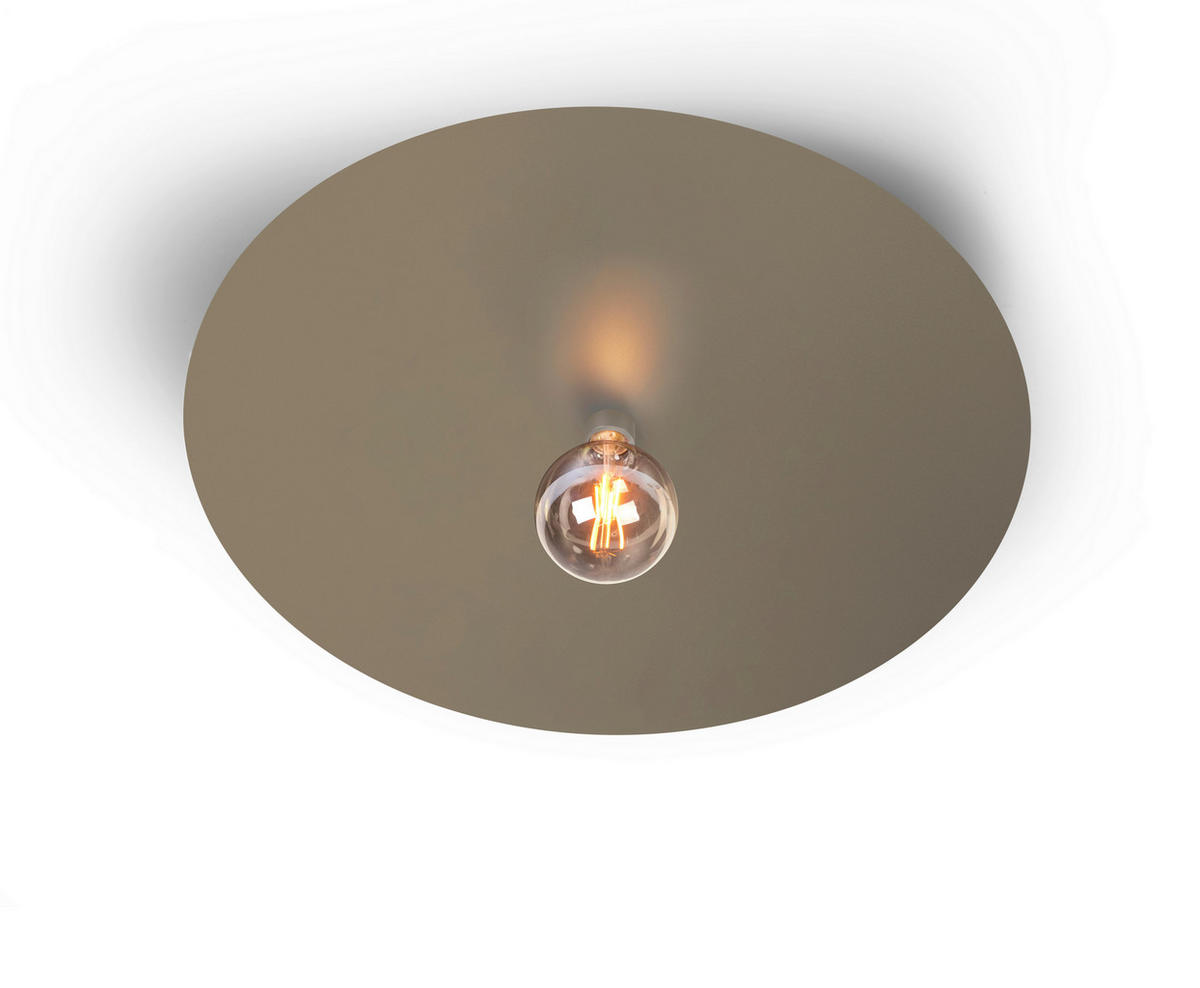 DECKENLEUCHTE Chio 54/6,5 cm   - Taupe, Basics, Metall (54/6,5cm) - BOPP