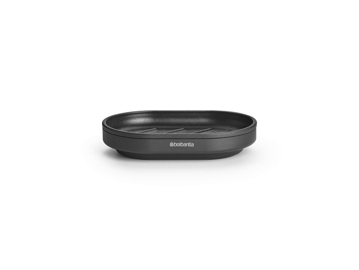 POSODICA ZA MILO - siva, Basics, kovina (12.1/2.4/8.1cm) - Brabantia