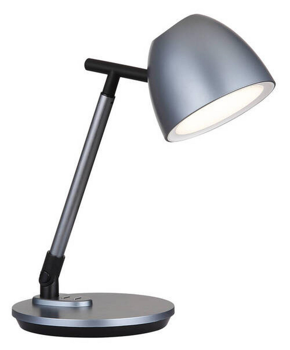 LED-SVETILKA ZA PISALNO MIZO          35 cm     - temno siva/črna, Design, kovina/umetna masa (35cm) - Globo