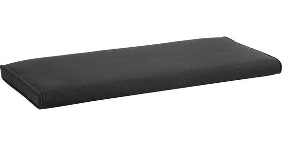 SITZKISSEN   80/4/38 cm  - Anthrazit/Grau, Natur, Textil (80/4/38cm) - Novel