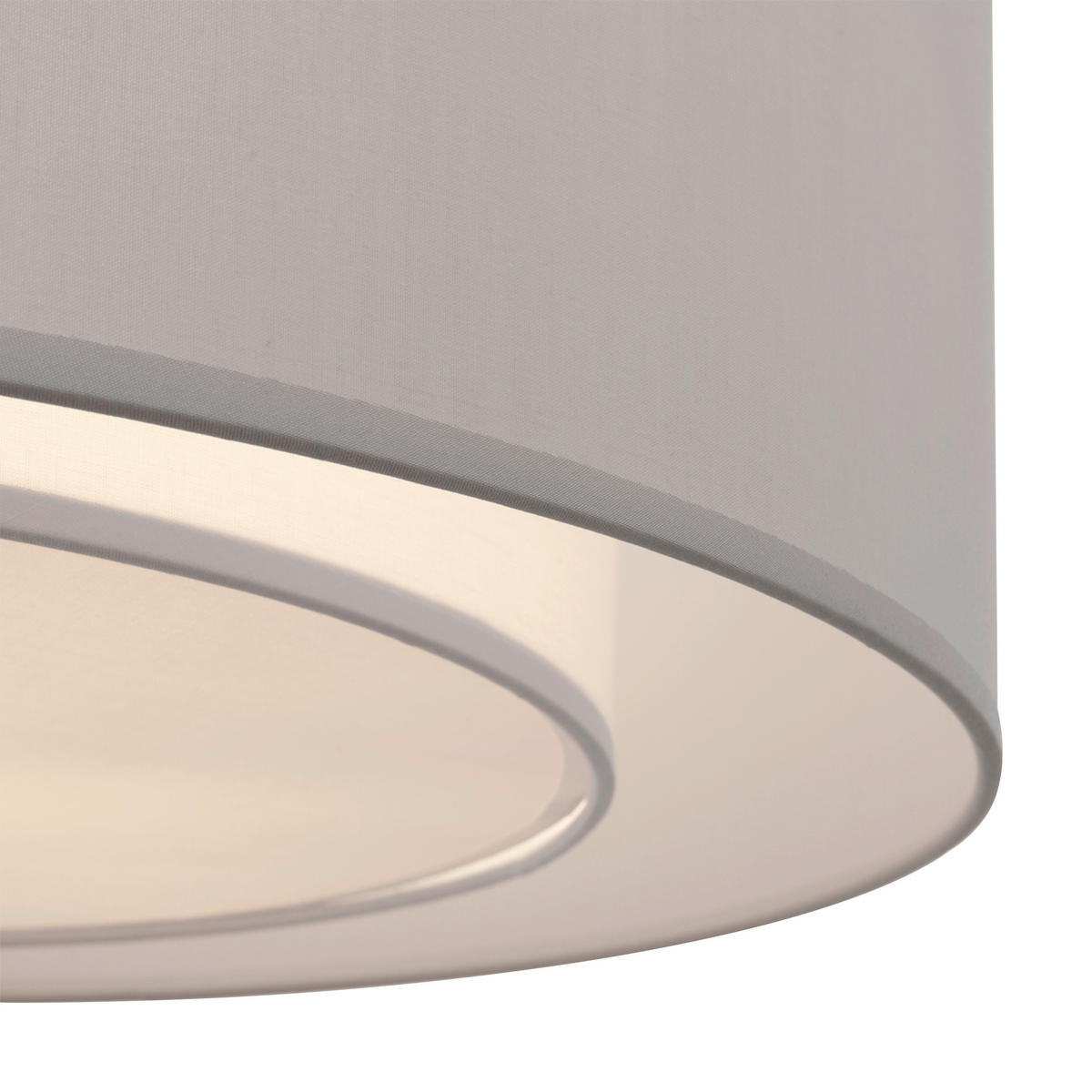 TAKLAMPA 60 W  - kromfärg, Basics, metall/textil (52/17,5/52cm) - MAYTONI