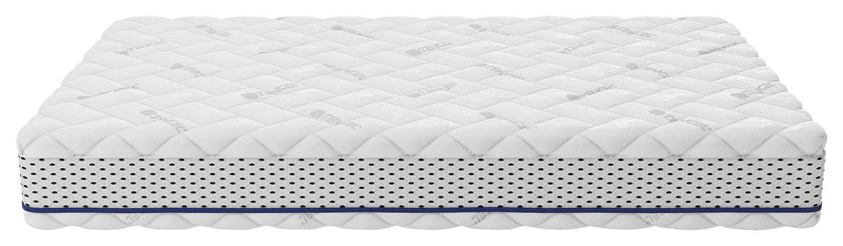 TASCHENFEDERKERNMATRATZE 80/200 cm Höhe ca. 24 cm 7 -Zonen - Weiß, Basics, Textil (80/200cm) - Xora