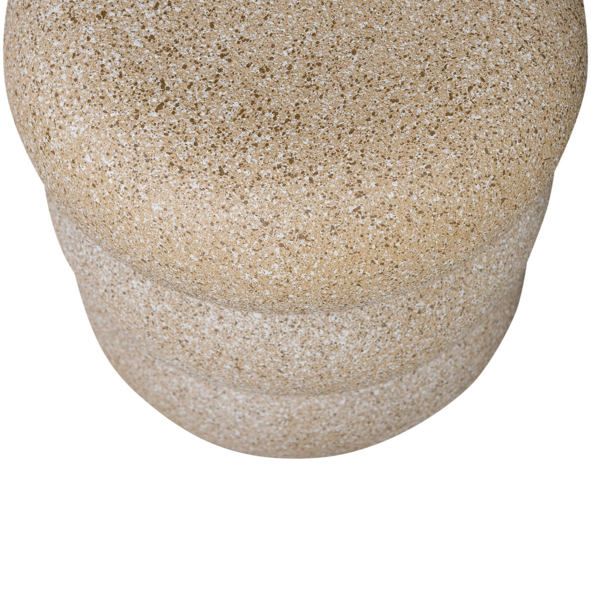 BEISTELLTISCH 40/40/50 cm Laurel Beige rund  - Beige, Design, Metall (40/40/50cm) - Livetastic