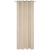 ÖSENVORHANG blickdicht  - Sandfarben, Basics, Textil (135/245cm) - Esposa
