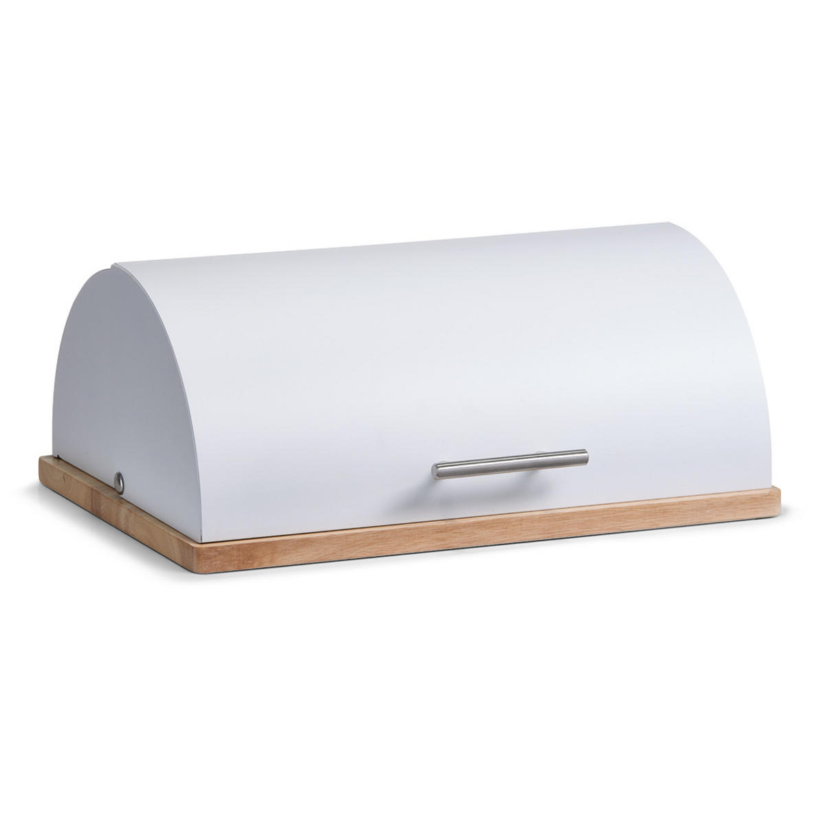 BROTKASTEN 39/28/16 cm  - Weiß, Basics, Holz/Metall (39/28/16cm) - Zeller Present