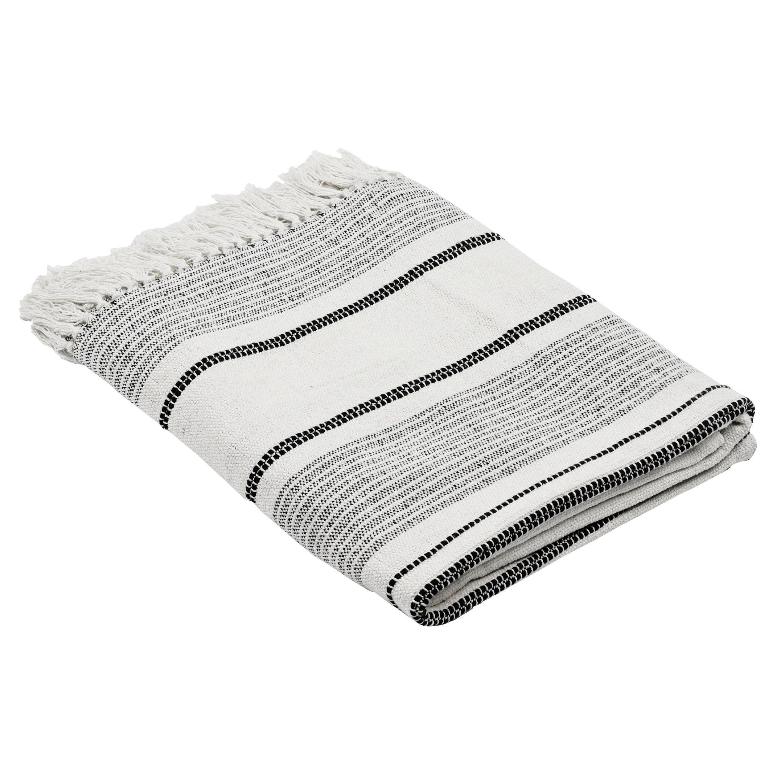 DECKE 130/170 cm  - Weiß/Grau, Design, Textil (130/170cm) - Eglo