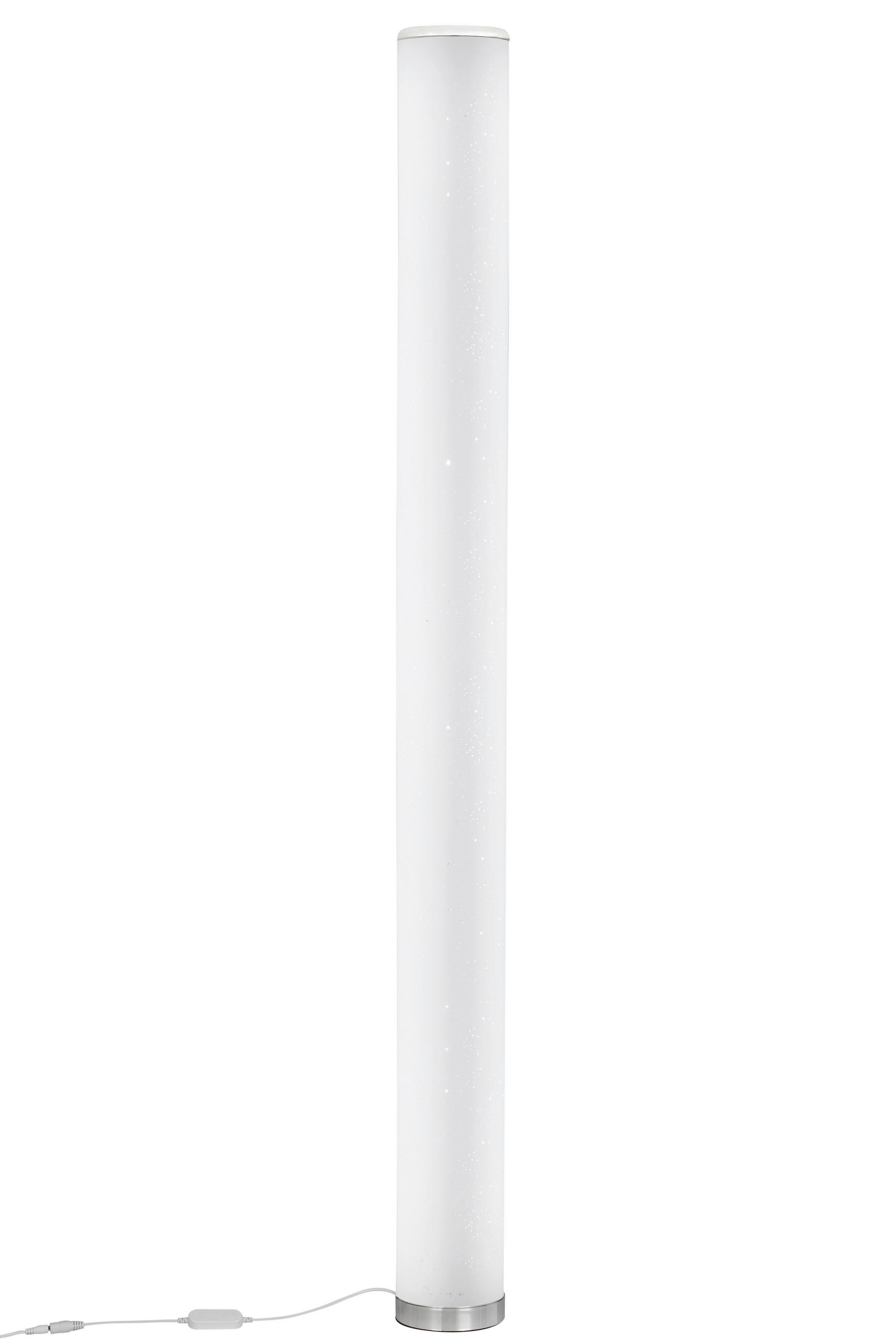 LAMPADAR CU LED - alb/culoare crom, Trend, plastic (13/150cm) - Novel