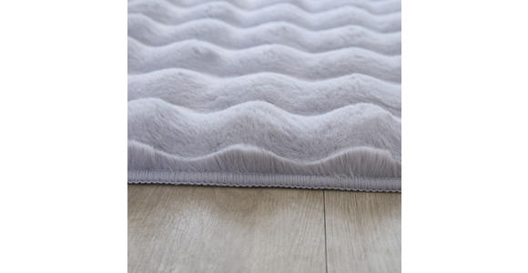 HOCHFLORTEPPICH 140/200 cm AMBIANCE Silberfarben - Silberfarben, Basics, Textil (140/200cm) - Novel