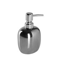 Dozator De Săpun ceramică  - argintiu, Basics, ceramică (9,3/16,3/7,4cm) - Sadena