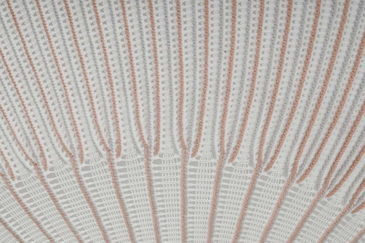 DECKENLEUCHTE 45/30 cm  - Weiß, Trend, Kunststoff/Textil (45/30cm) - Collett's Monde