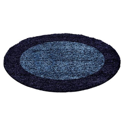 HOCHFLORTEPPICH 200 cm Life 1503 Blau, Dunkelblau - Blau/Dunkelblau, KONVENTIONELL, Textil (200cm) - Novel