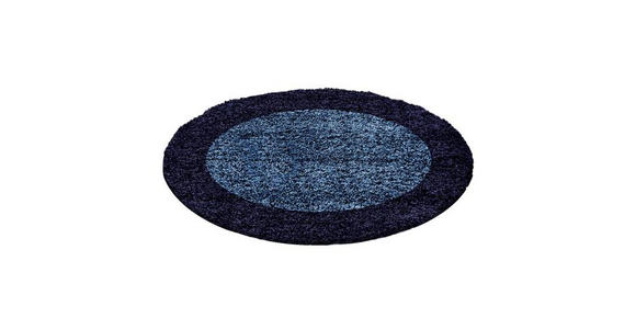 HOCHFLORTEPPICH 200 cm Life 1503 Blau, Dunkelblau - Blau/Dunkelblau, KONVENTIONELL, Textil (200cm) - Novel