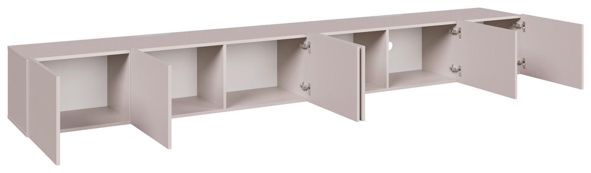 LOWBOARD  300/36,7/42 cm  Beimöbel erhältlich, umfangreiches Zubehör erhältlich, hängend, in verschiedenen Größen erhältlich  - Kaschmir, Design, Holzwerkstoff (300/36,7/42cm) - Hom`in