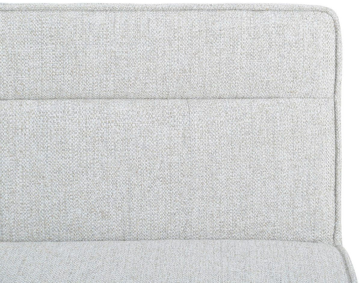 SITZBANK 160/84/65 cm  in Schwarz, Beige  - Beige/Schwarz, Design, Textil/Metall (160/84/65cm) - Carryhome