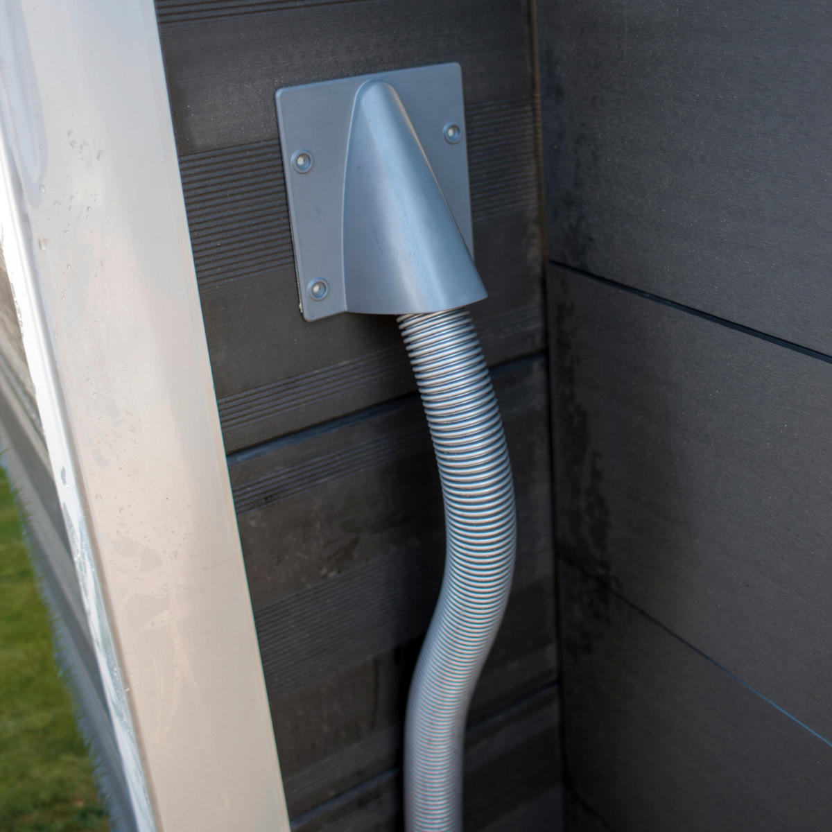 POOL-TECHNIKRAUM 2024  - Grau, KONVENTIONELL, Holzwerkstoff (80/89/60cm) - Gre
