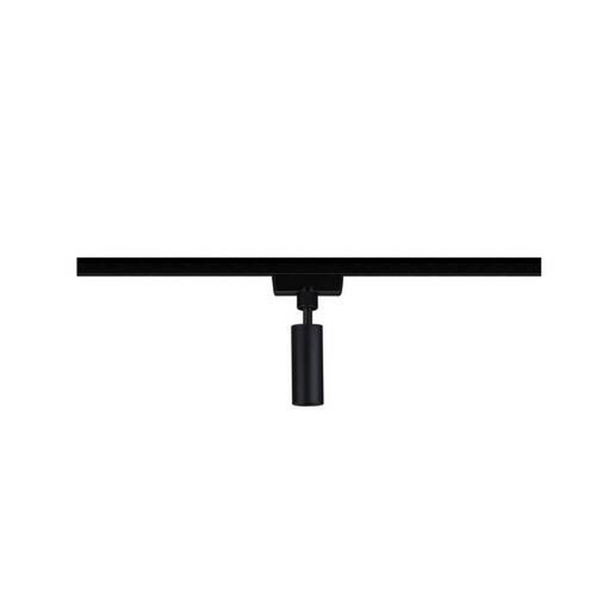 SCHIENENSYSTEM-ADAPTER URAIL 2,3/12 cm   - Schwarz, Design, Kunststoff/Metall (2,3/12cm) - Paulmann