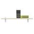 WANDKONSOLE Hellbraun - Hellbraun, Design (86/2,8/28,3cm) - Venda