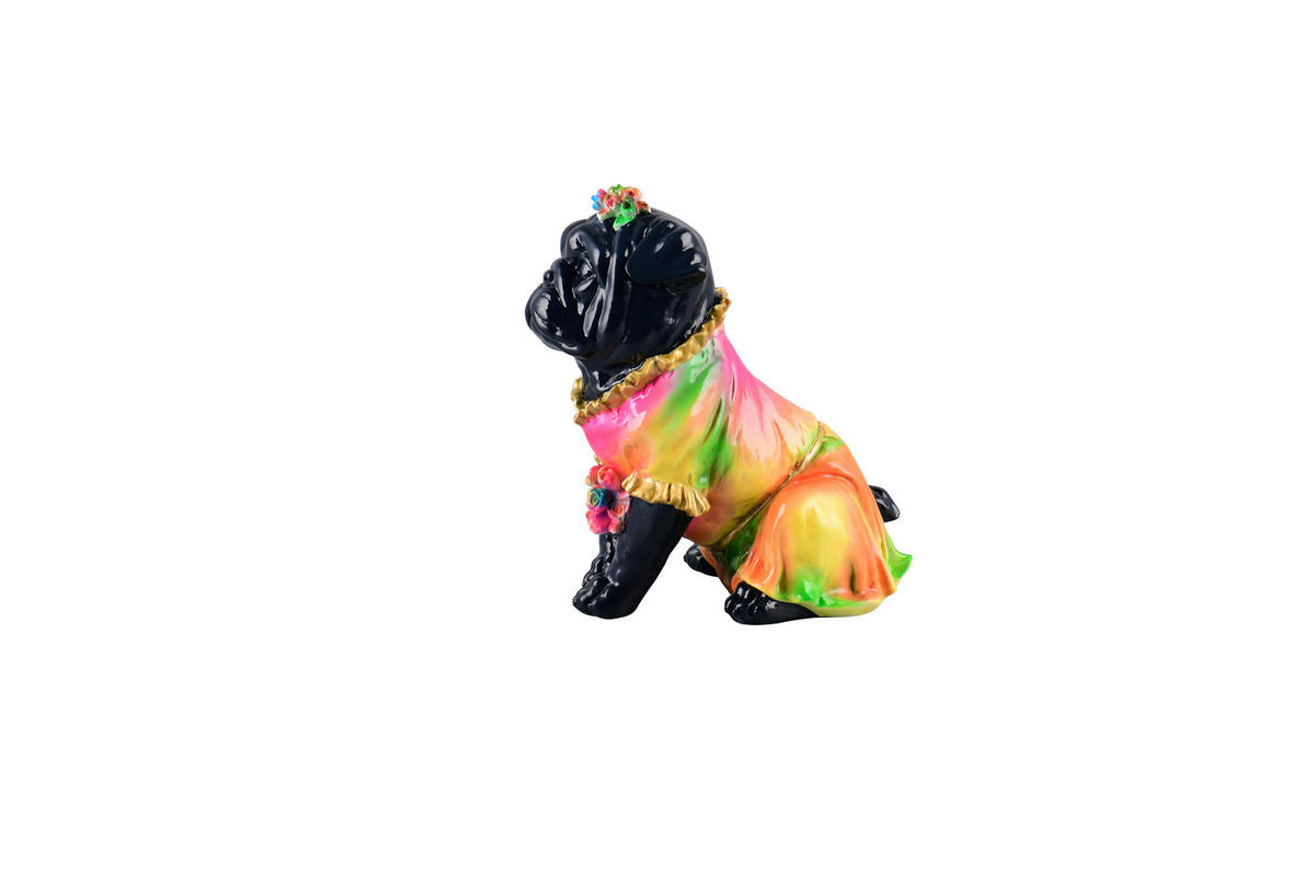 DEKOHUND - Multicolor/Schwarz, Design, Kunststoff (21/22/14cm)