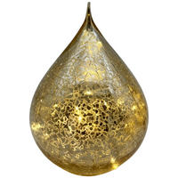 LED-DEKOLEUCHTE 12/15 cm  - Goldfarben, LIFESTYLE, Glas/Kunststoff (12/15cm) - X-Mas