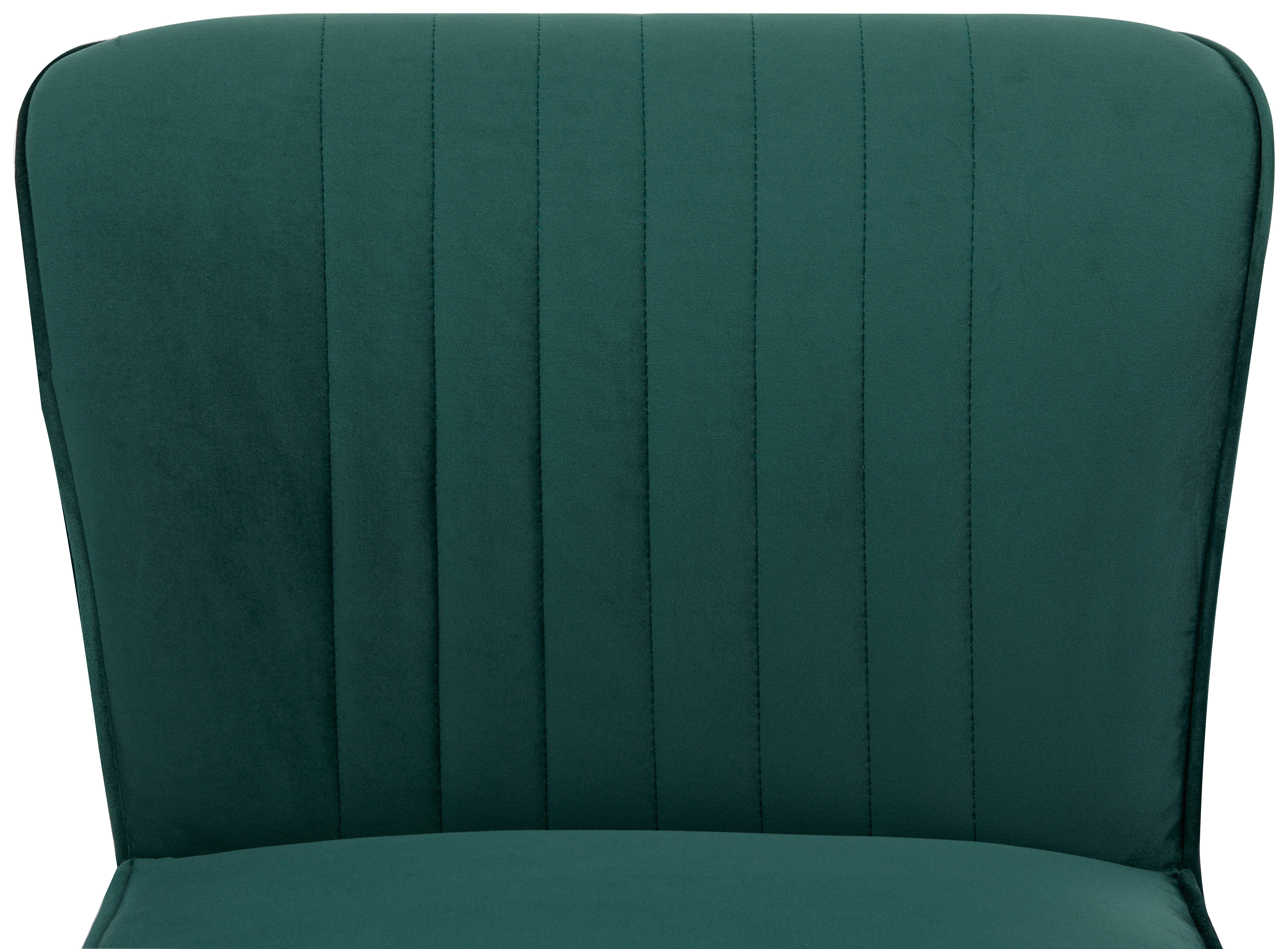 FOTOLIU in textil verde  - verde/negru, Design, lemn/textil (58/80/64cm) - Carryhome