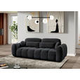 SCHLAFSOFA Webstoff Graugrün  - Schwarz/Graugrün, KONVENTIONELL, Kunststoff/Textil (262/93/117cm) - Carryhome